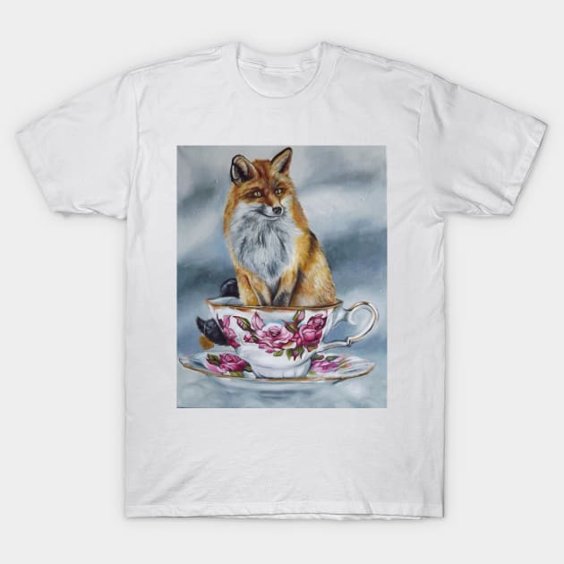 The London Fox T-Shirt by RachelSVParry